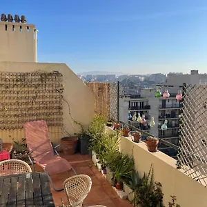 4 Personnes 60 M2 Terrasse 35m2 Sejour Sud 2 Vraies Gare Saint-charles Universite Marseilles